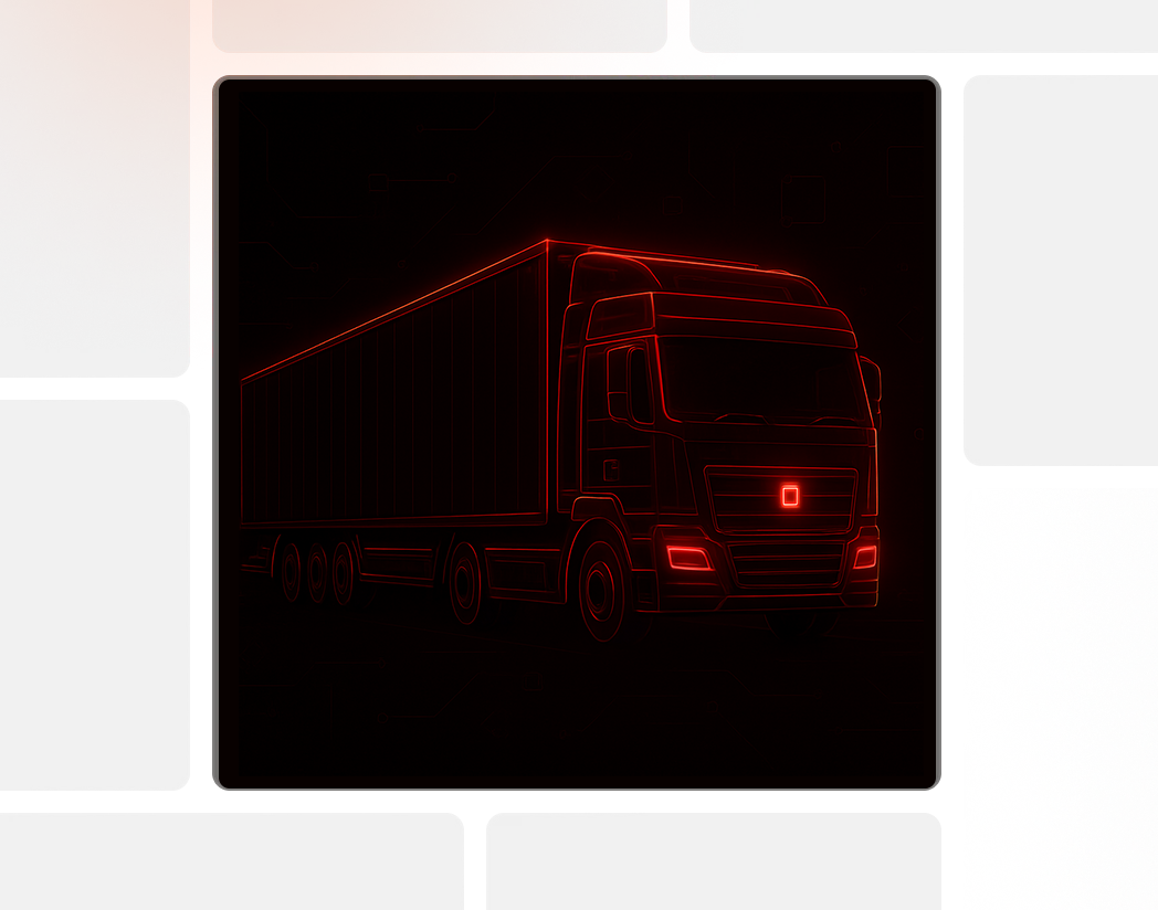 Domestic Freight Rate Management Platform for Trucking – Cargorates.ai Illustration of a truck representing Cargorates.ai’s domestic trucking rate automation and quoting system.